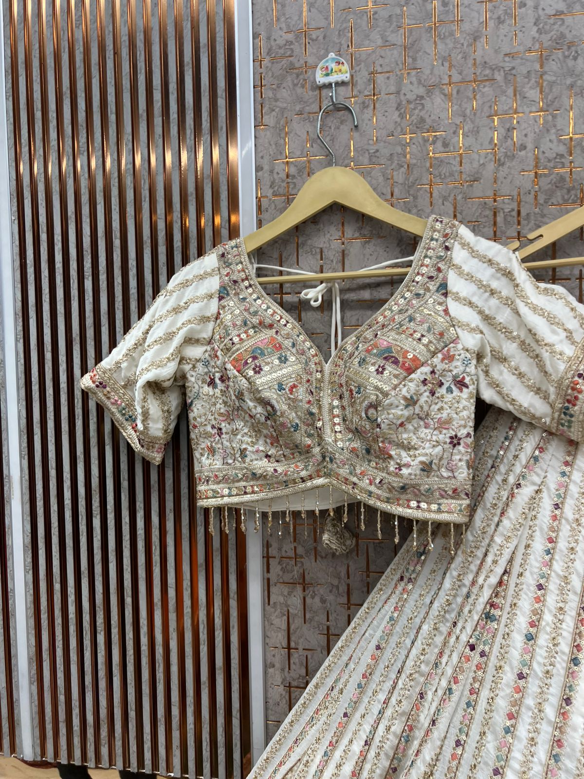 Yellow Haldi mehendi Ready to wear Crop top Lehenga