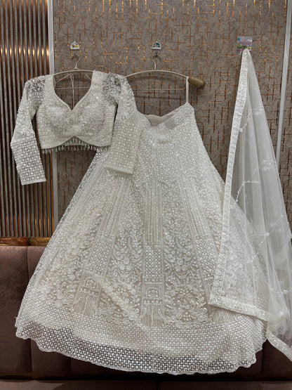 Chiku Golden Crop Top Lehenga