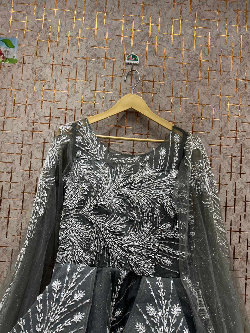 Amazing black gown