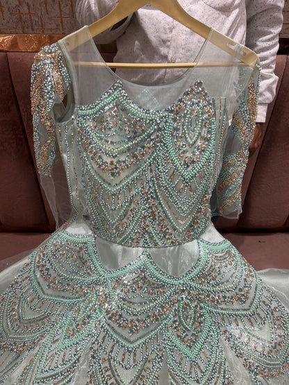 Grey Heavy Gown - Shopping World