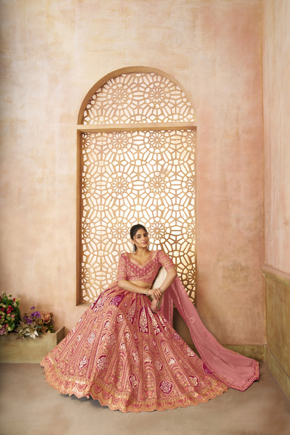 Fantastic pink girlish lehenga 31