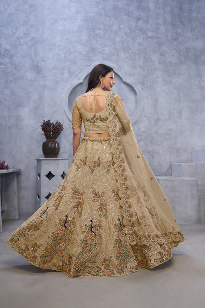 Gorgeous beige lehenga