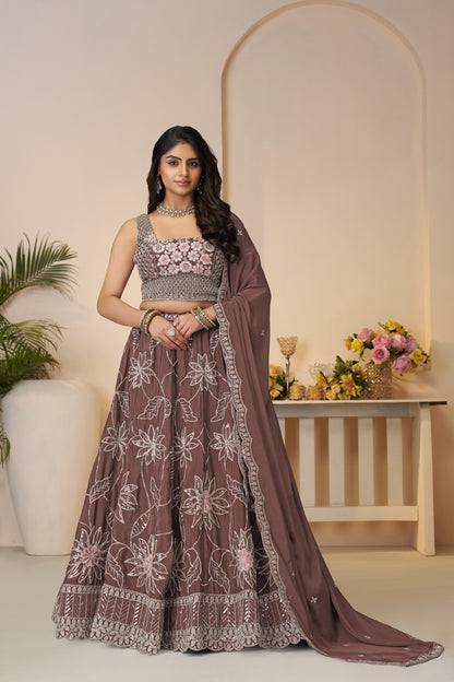 Majestic onion lehenga 28