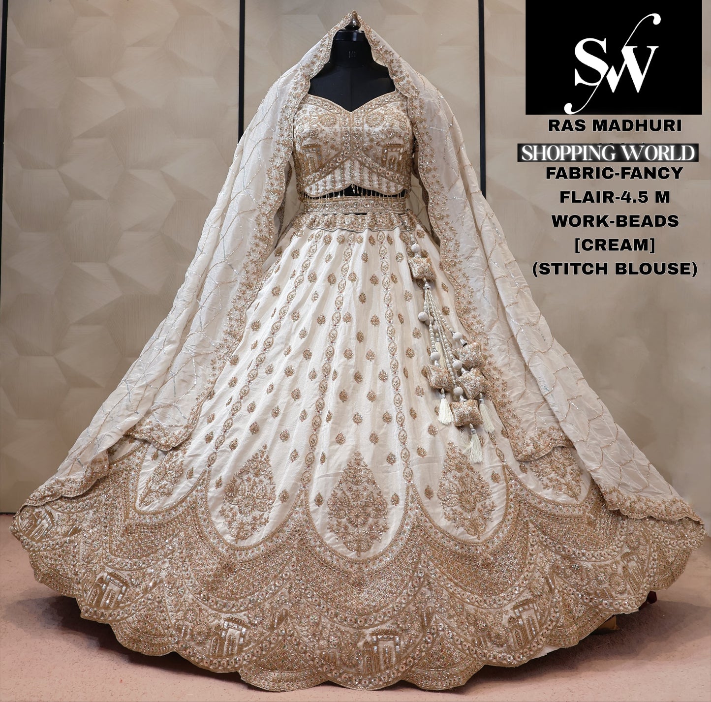Fancy baby pink Lehenga