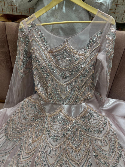 Grey Heavy Gown - Shopping World