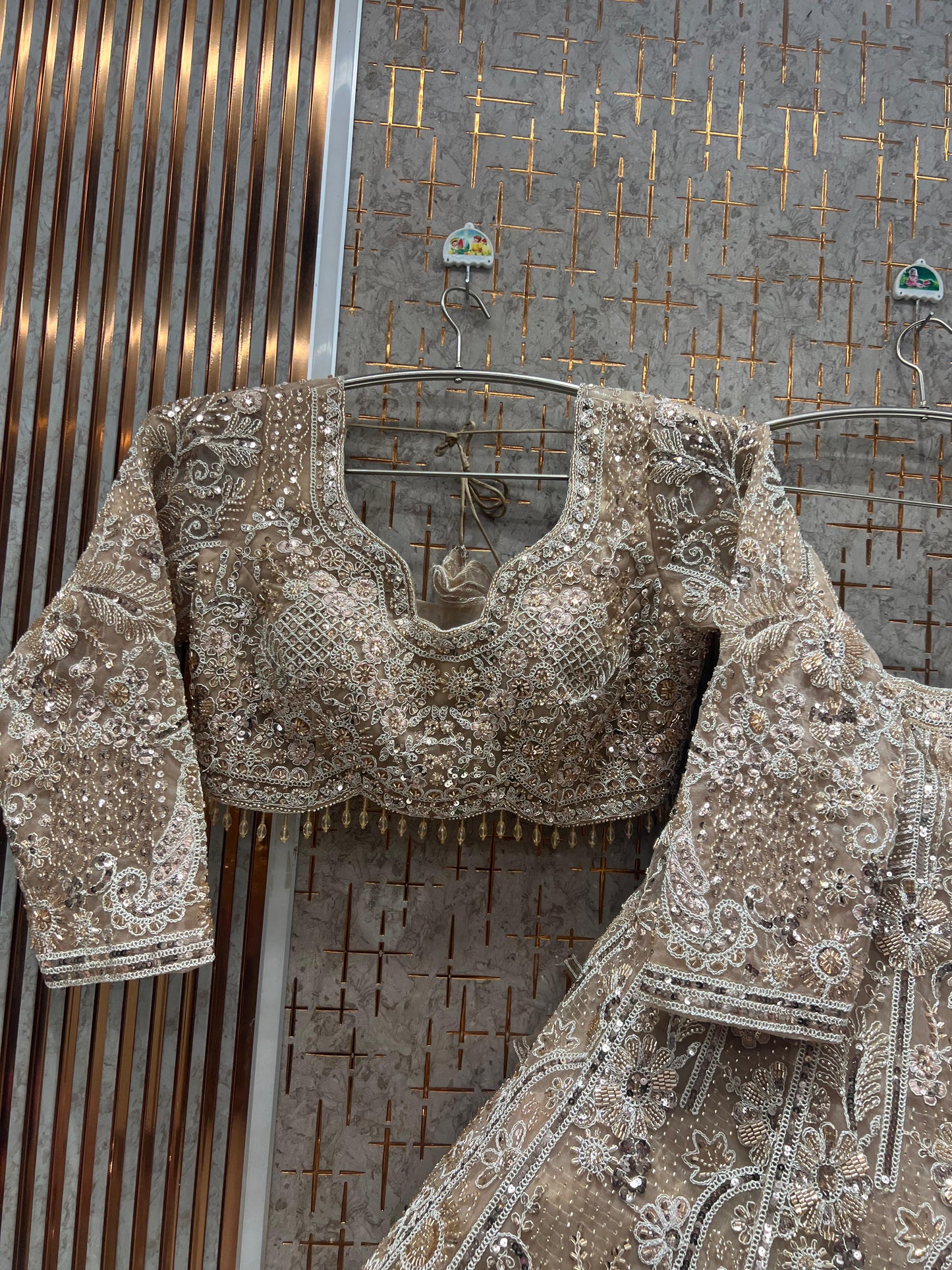 Fantastic yellow haldi mehendi Ready to Wear crop top Lehenga