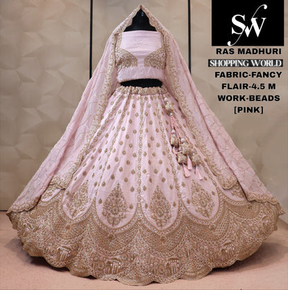 Fancy baby pink Lehenga
