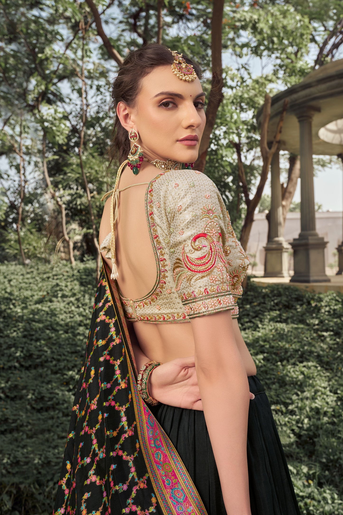 Something different Black  Lehenga 1100