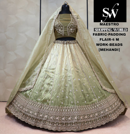 Padding pink Lehenga