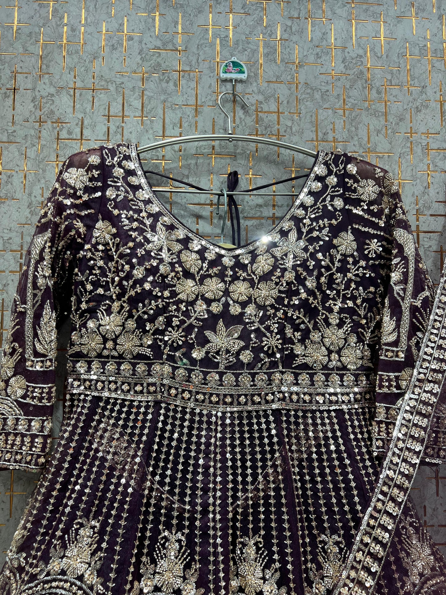 Stunning pink Farshi garara muslim Bride Special Dress