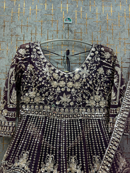 Stunning pink Farshi garara muslim Bride Special Dress