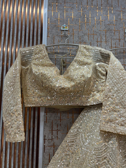 Good looking Hot Pink crop top Lehenga