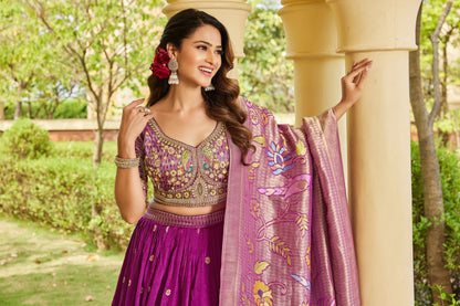 Charming Hot pink Lehenga 3938