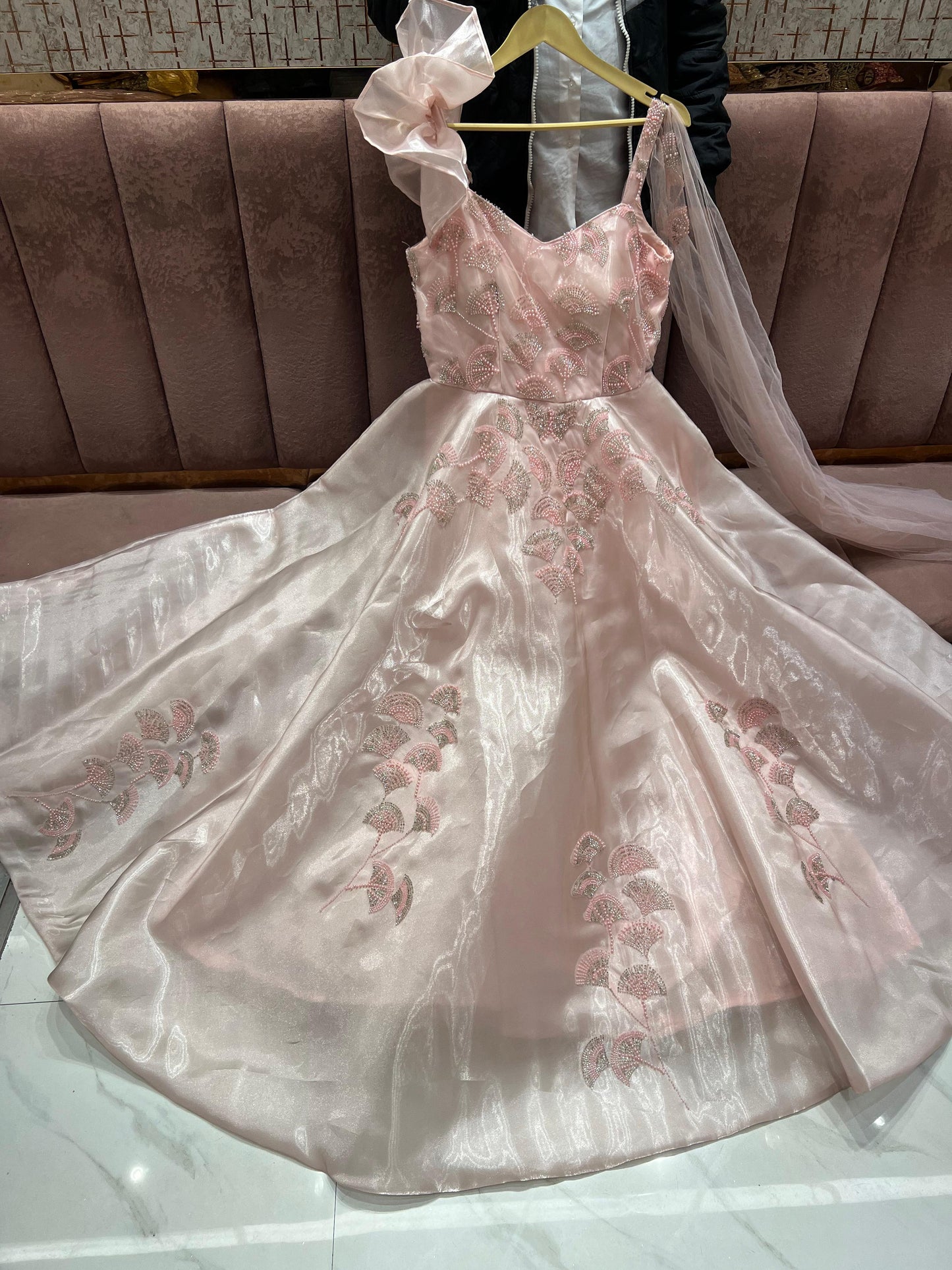 Astonishing Pink gown