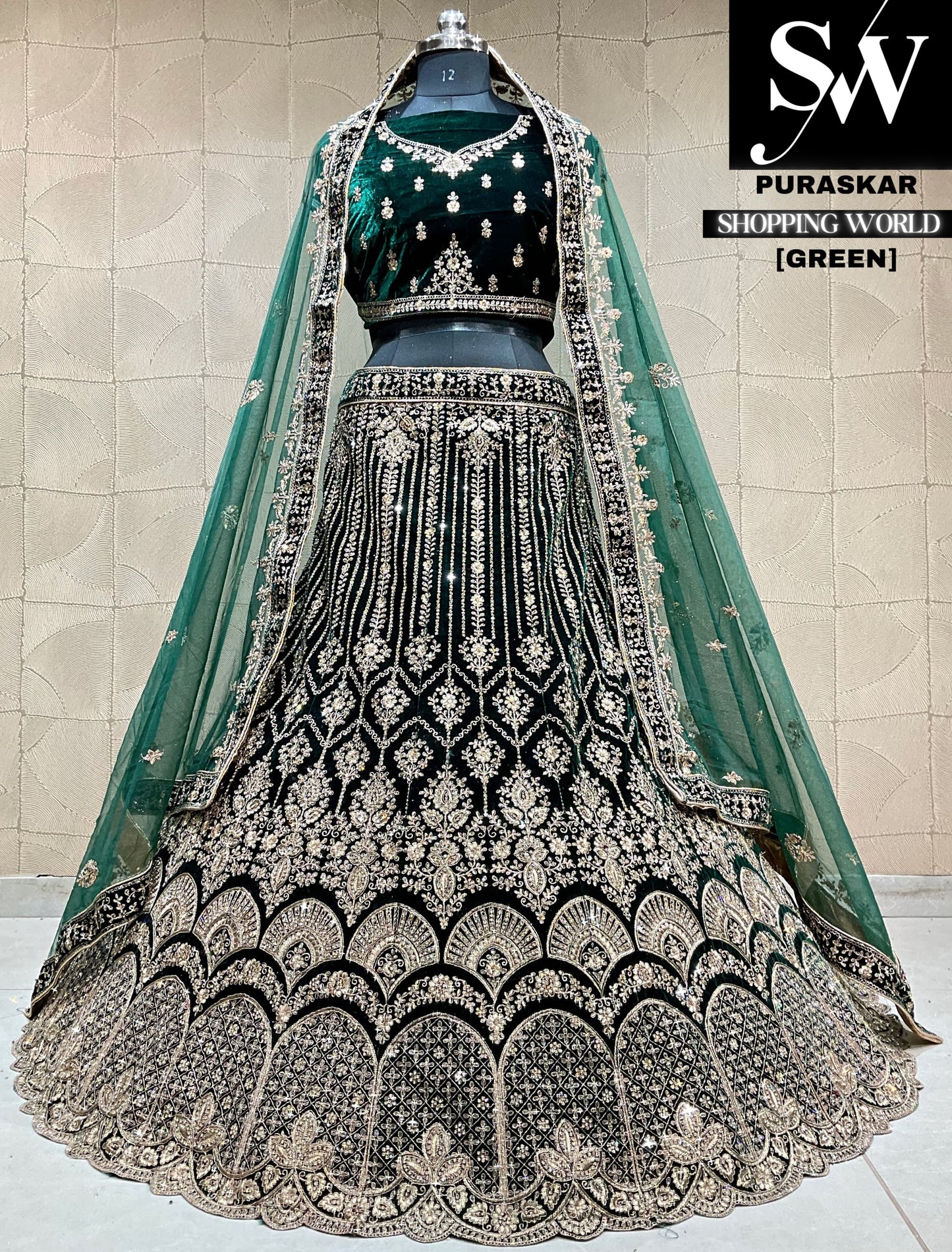 Attractive bridal Lehenga
