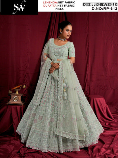 Charming pink Bridal Lehenga