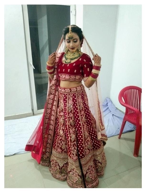 Happy customer Ball Bridal Lehenga - Shopping World