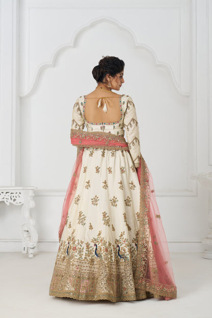 Amazing white girlish lehenga 07