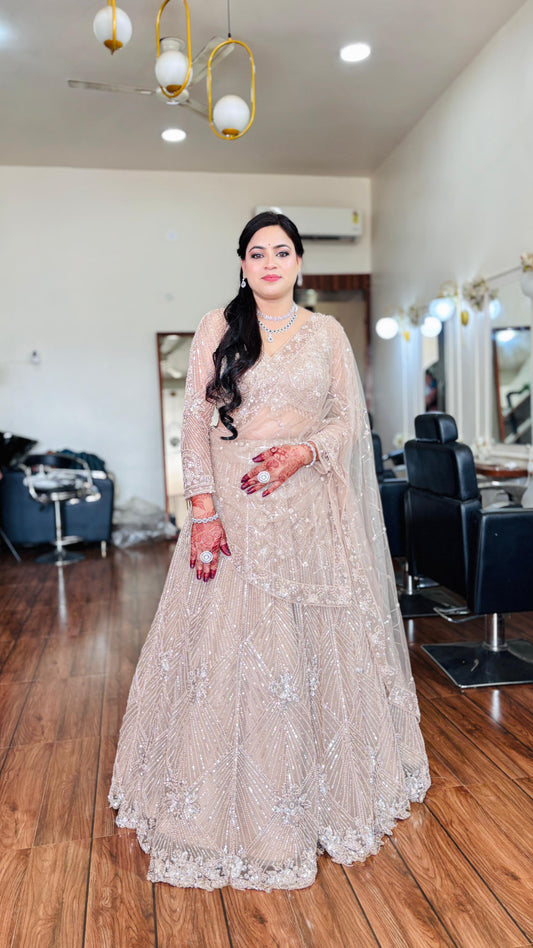 Chiku golden Crop Top Lehenga Happy Customer