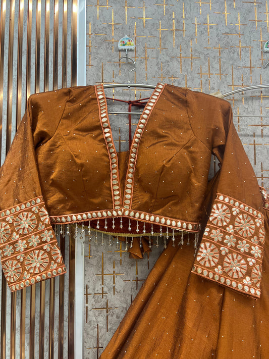 Yellow Crop top Lehenga - Shopping World