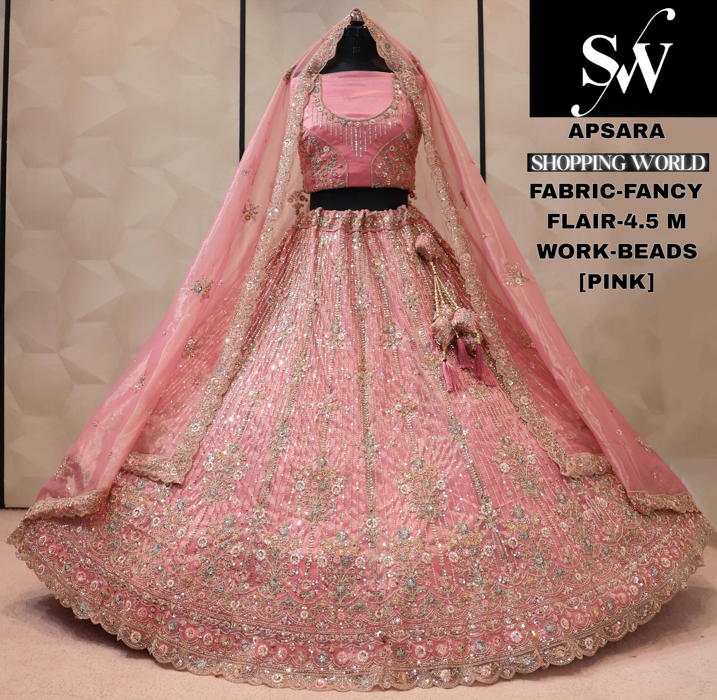 Fancy pink Lehenga