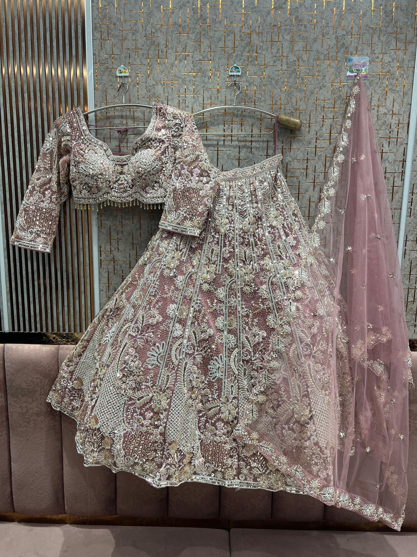 Fantastic yellow haldi mehendi Ready to Wear crop top Lehenga