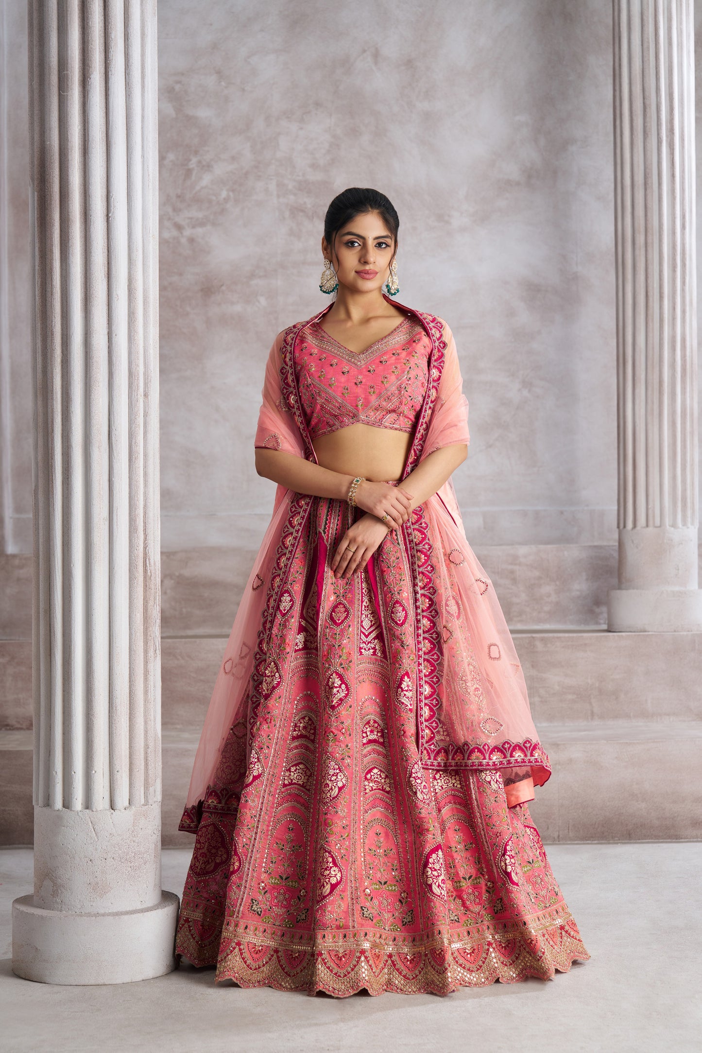 Fantastic pink girlish lehenga 31