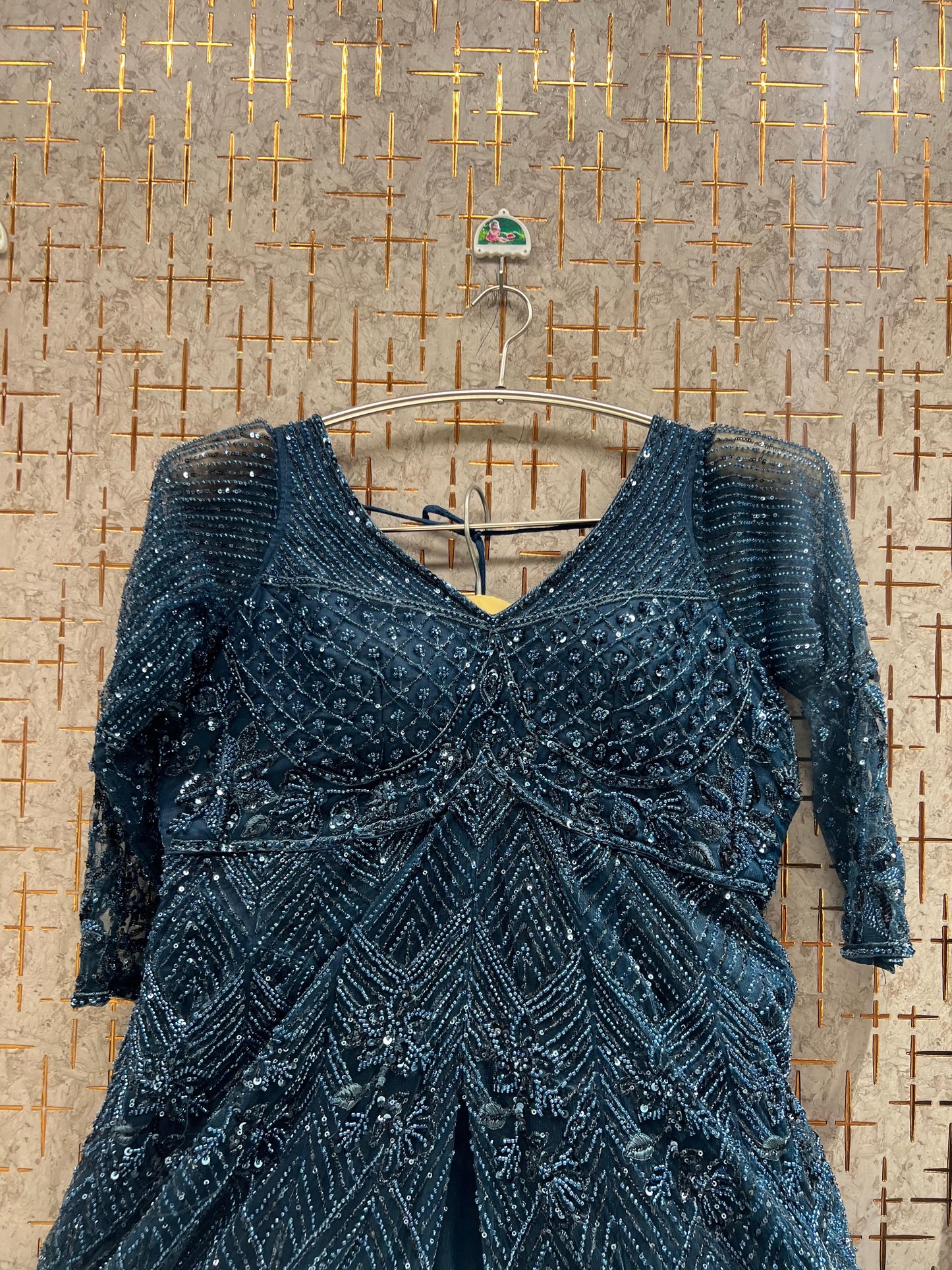 Black long Dress Farshi Gaharara Dress Special