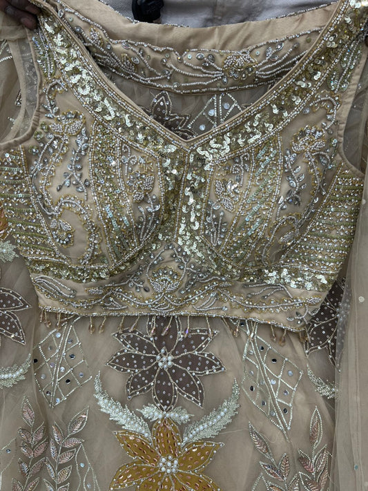 PDP Pink Crop Top Lehenga