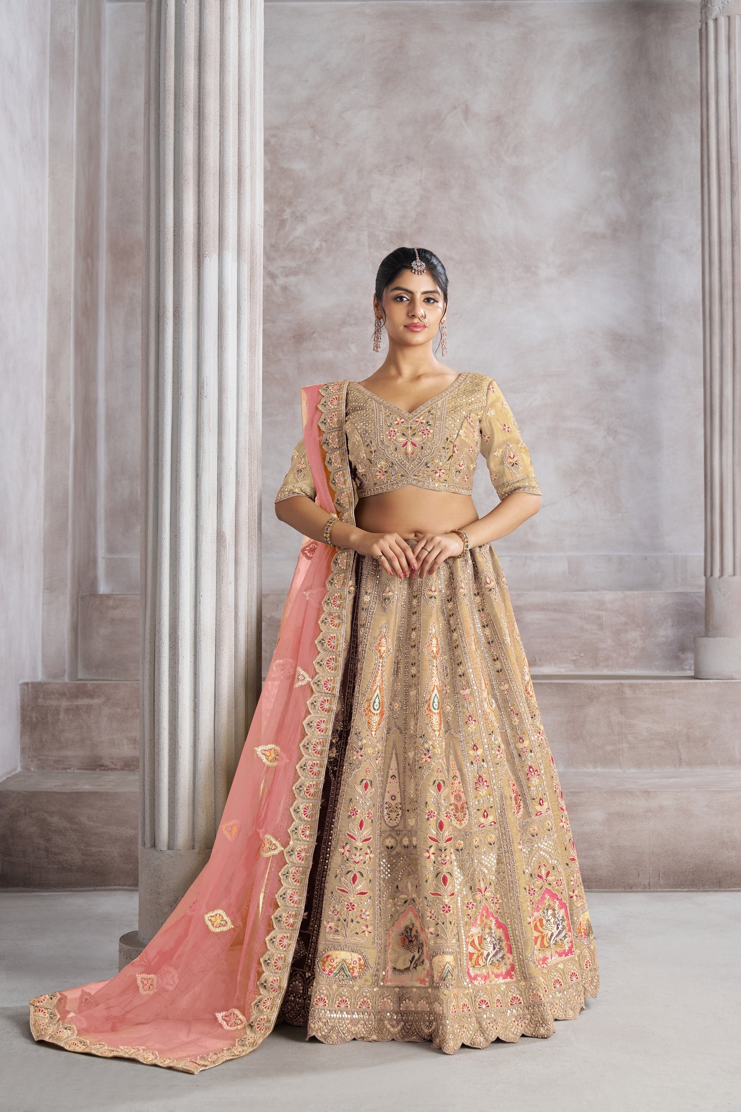 Astonishing chiku girlish lehenga 32