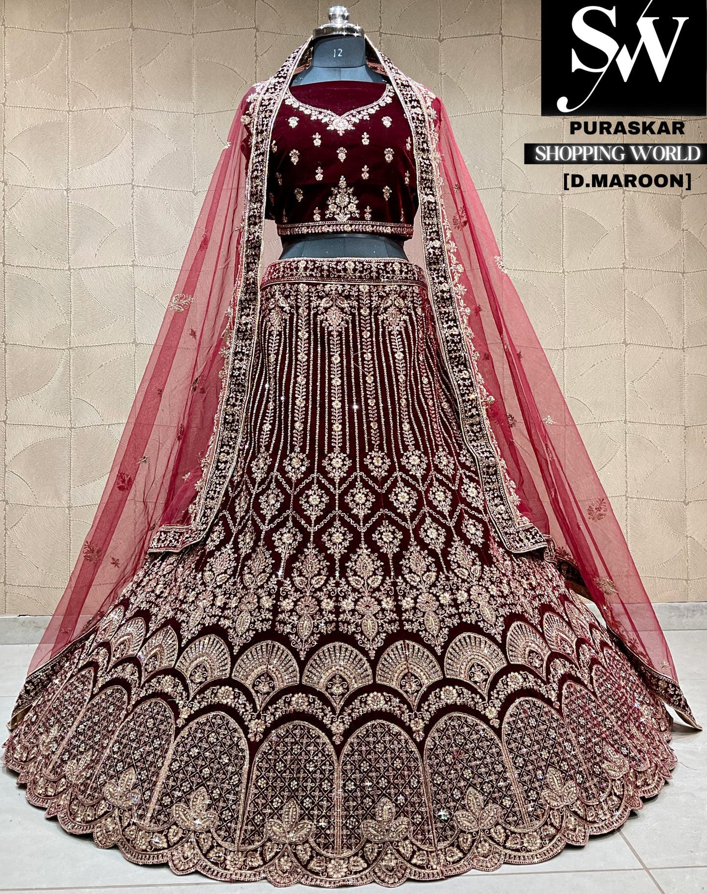 Attractive bridal Lehenga