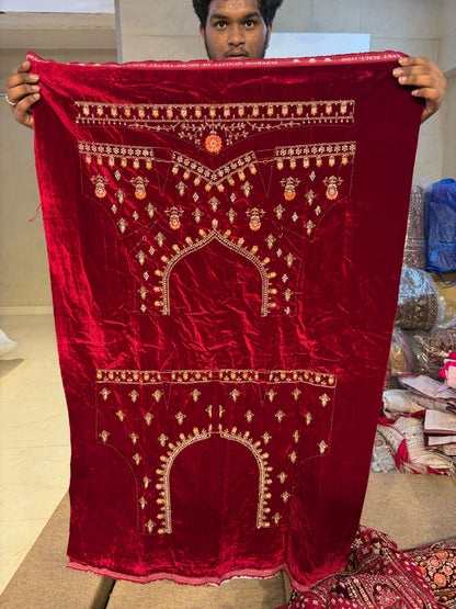 Maroon bridal designer  Lehenga