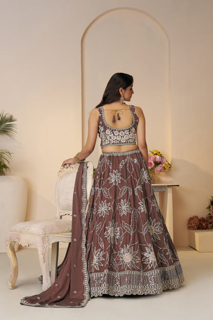 Majestic onion lehenga 28
