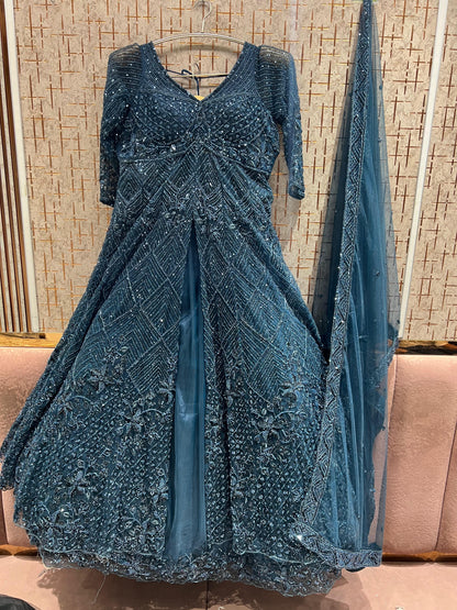 Black long Dress Farshi Gaharara Dress Special