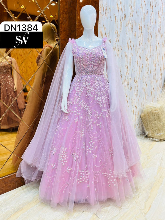 Pink Heavy Gown