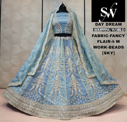 Blue Lehenga