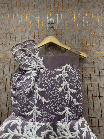 Astonishing Lavender gown
