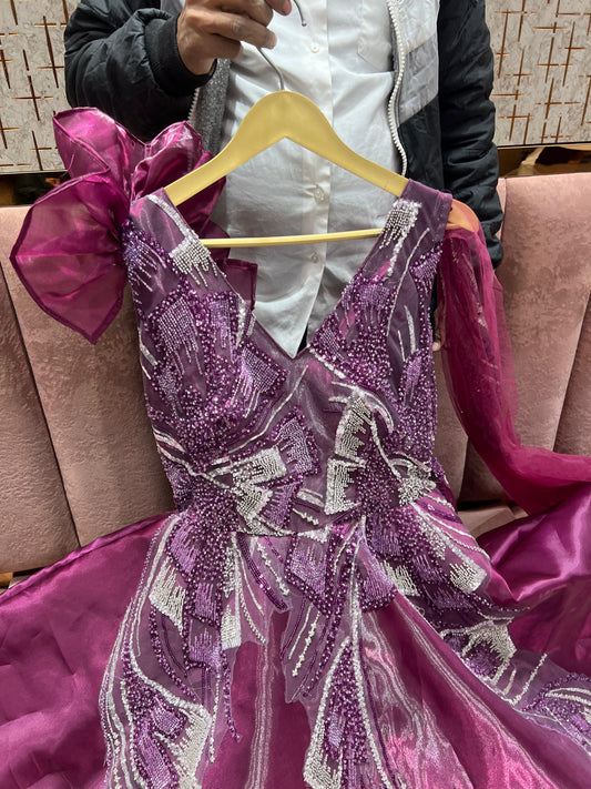 Gorgeous Hot pink gown