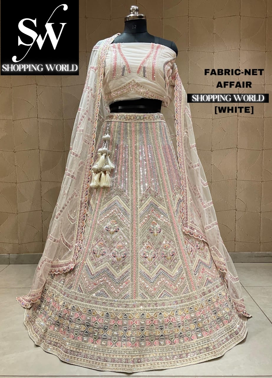 Fabulous white lehenga