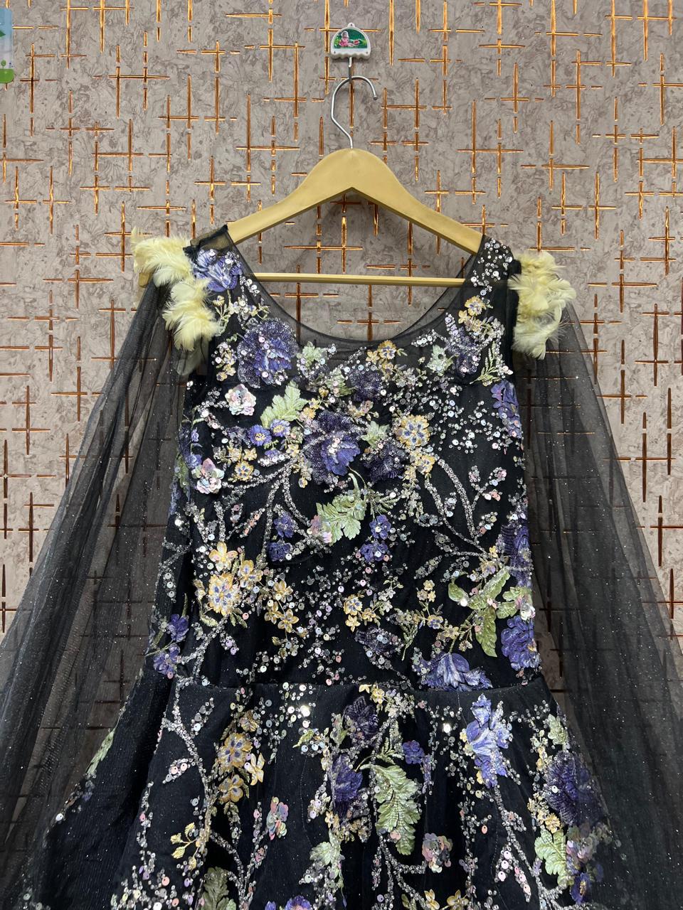 Beautiful black gown