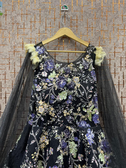 Beautiful black gown