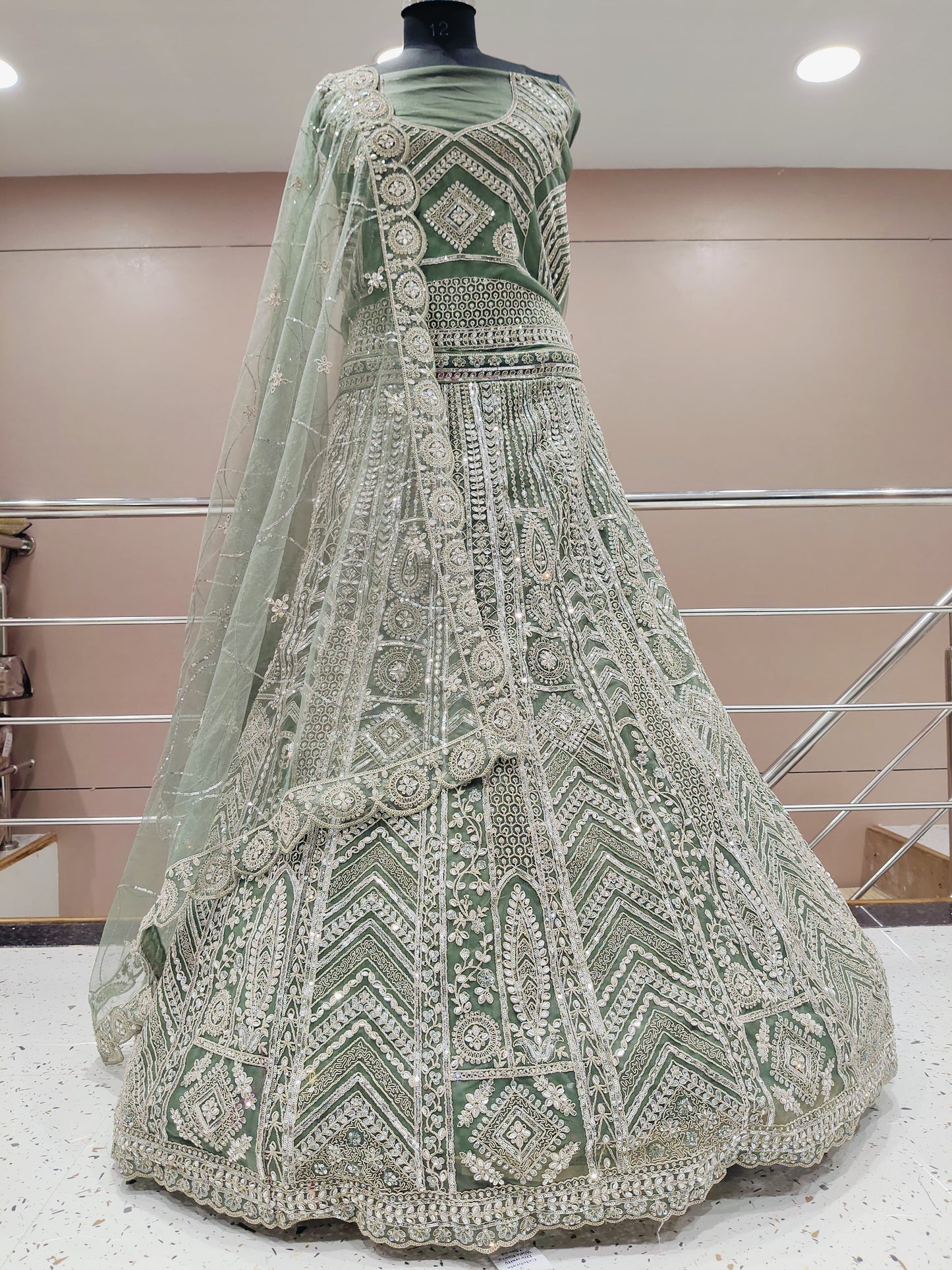 Amazing yellow haldi Mehendi Lehenga