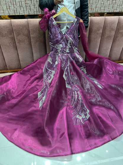 Gorgeous Hot pink gown