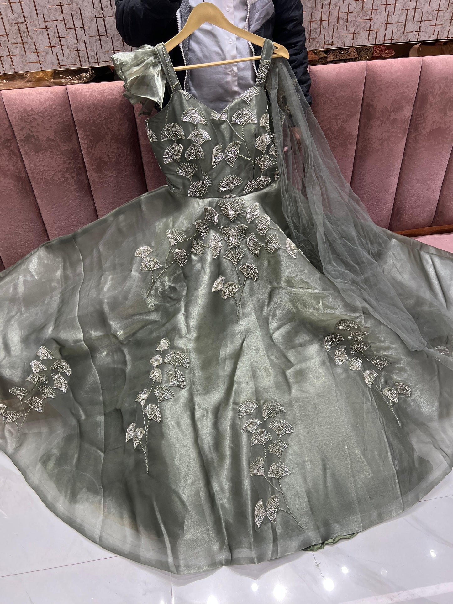 Astonishing Pink gown