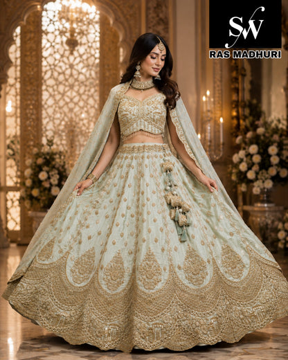 Fancy baby pink Lehenga