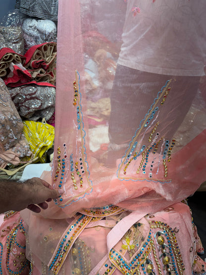 Pink designer Lehenga