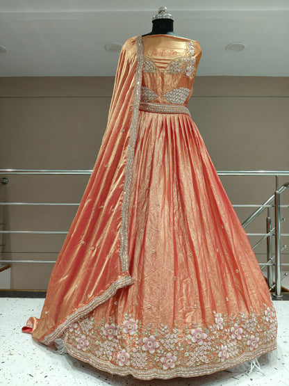 Green Designer Lehenga