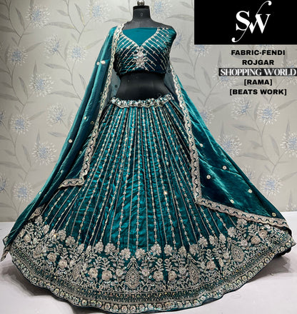 Pretty purple Fendi Lehenga