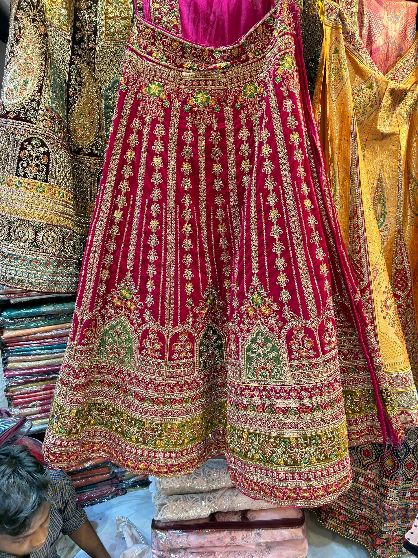 Bridal pink Designer lehenga