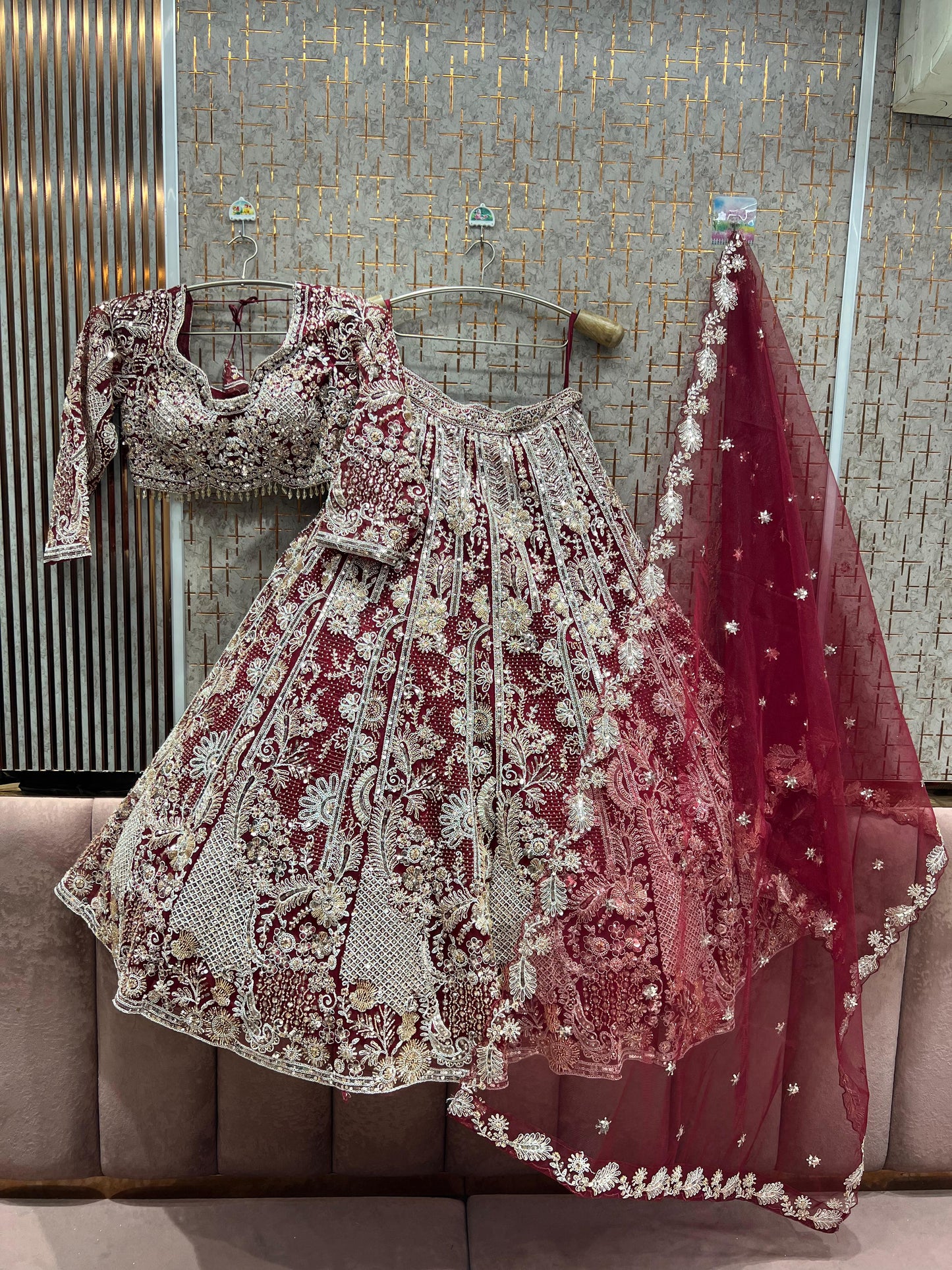 Fantastic yellow haldi mehendi Ready to Wear crop top Lehenga